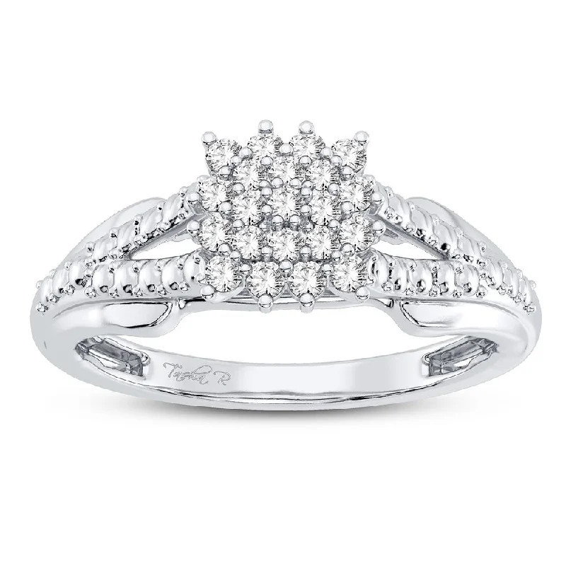 10K 0.20CT DIAMOND RING