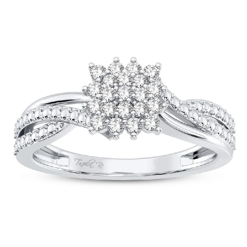 10K 0.20CT DIAMOND RING