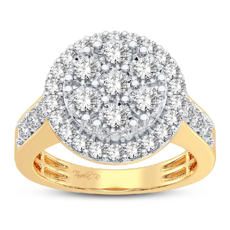 10K 0.75CT DIAMOND RING