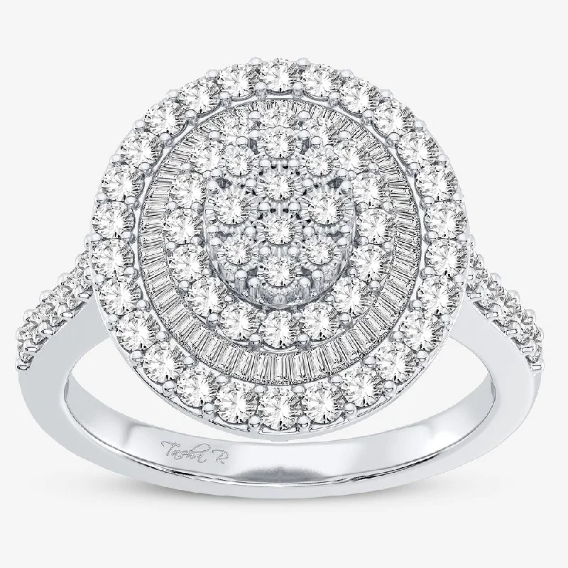 10K 1.00CT DIAMOND RING