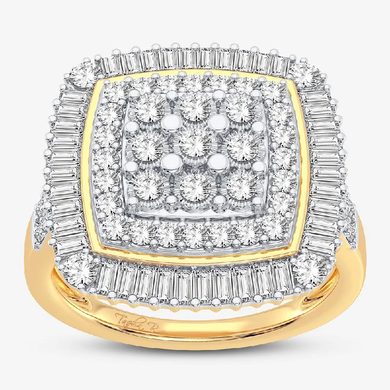 10K 1.00CT DIAMOND RING