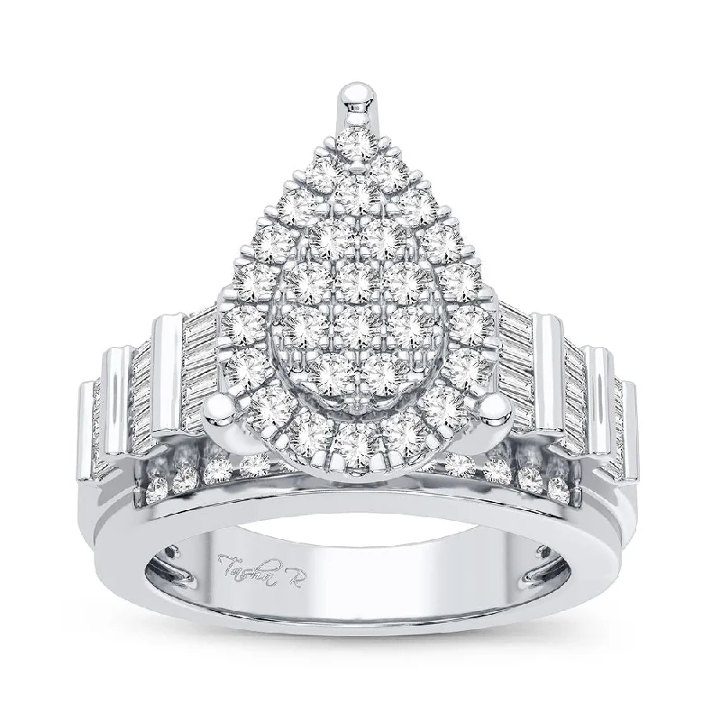 10K 1.00CT Diamond Ring