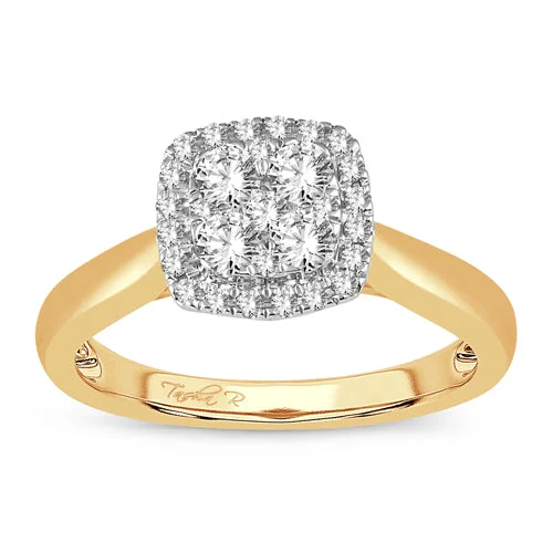 14K  0.48ct Diamond Ring