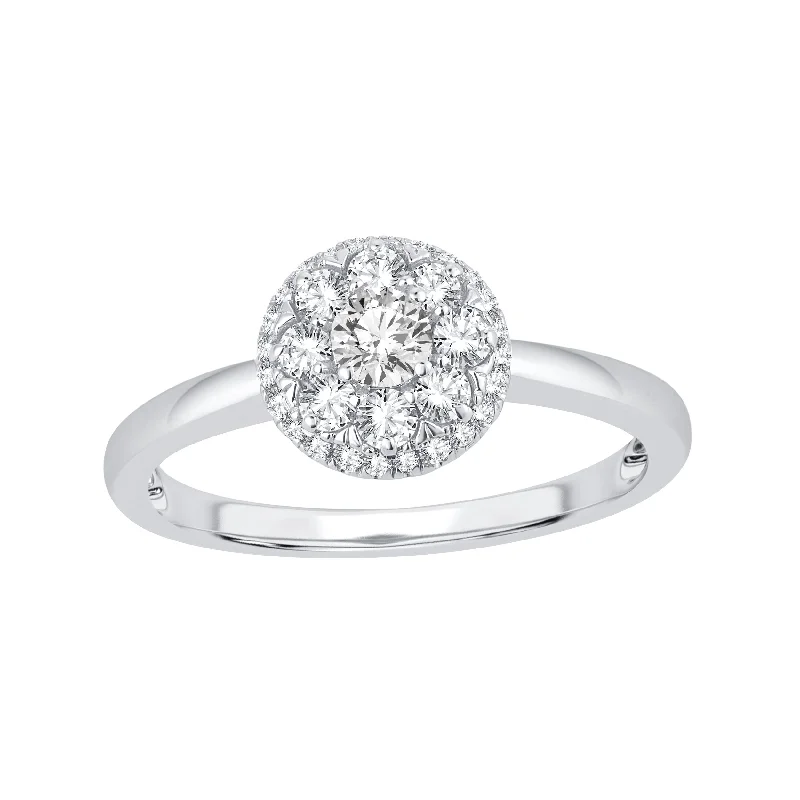 14K 0.51ct Engsgement Ring