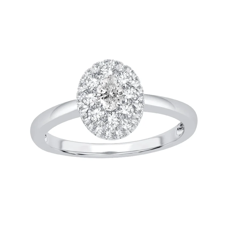 14K 0.52ct Engsgement Ring