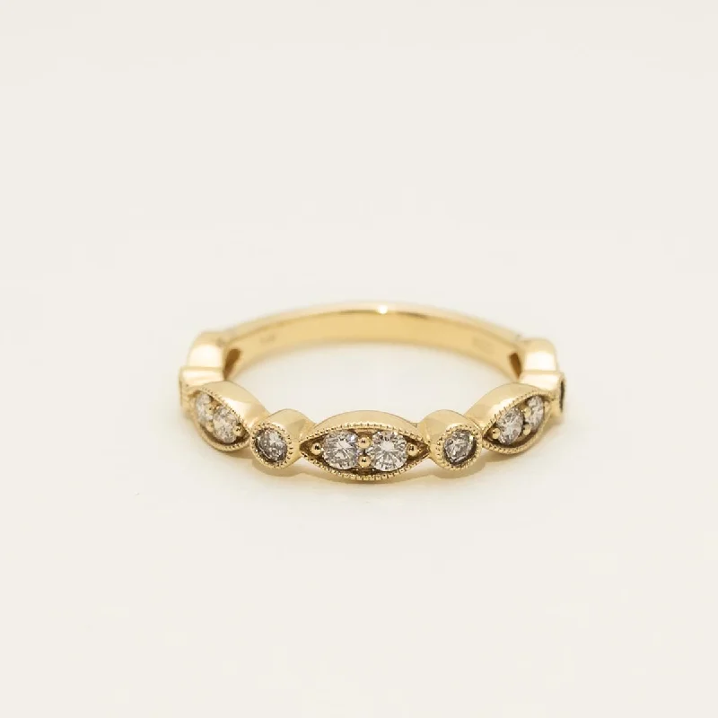 Diamond Band in 14kt Yellow Gold (1/2ct tw)