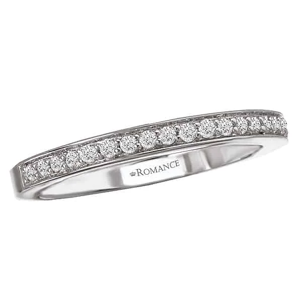 Romance Classic Bead Set Diamond Wedding Band