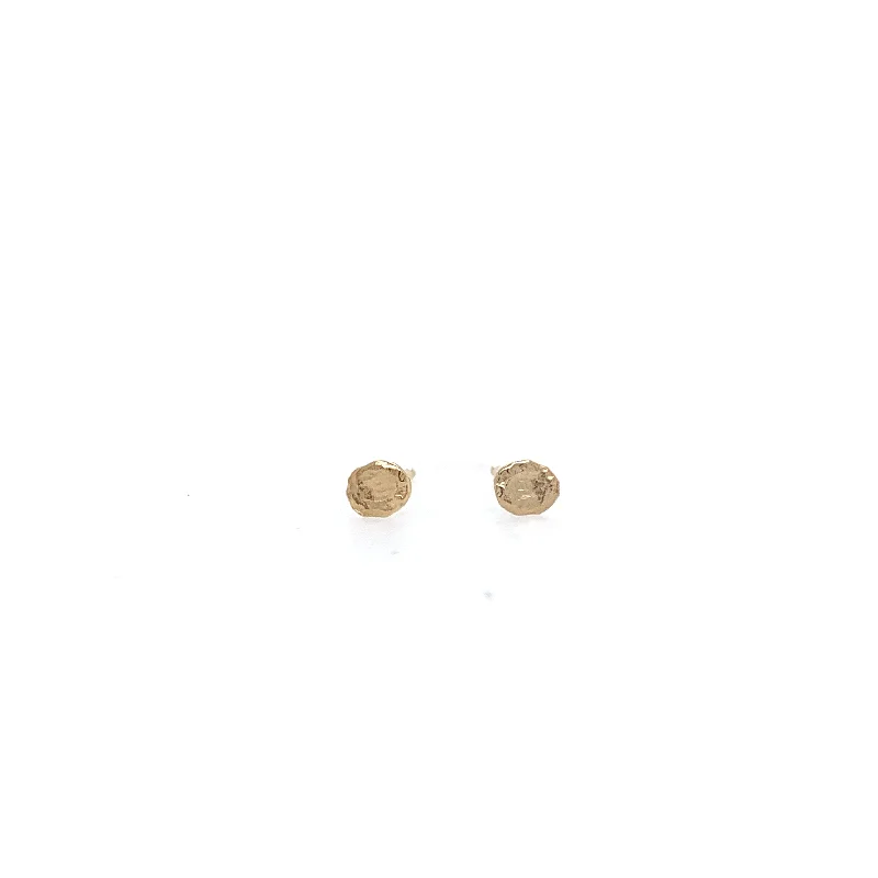 14k Flake Studs