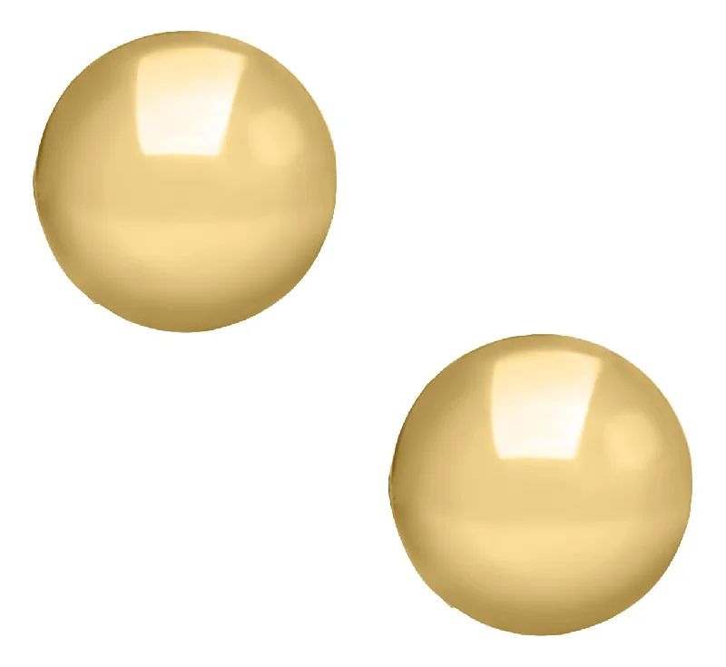 14K Y Gold 4mm Ball Baby Studs