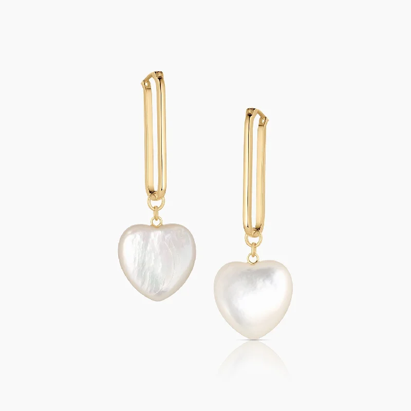 Gemma Mother Of Pearl Earrings