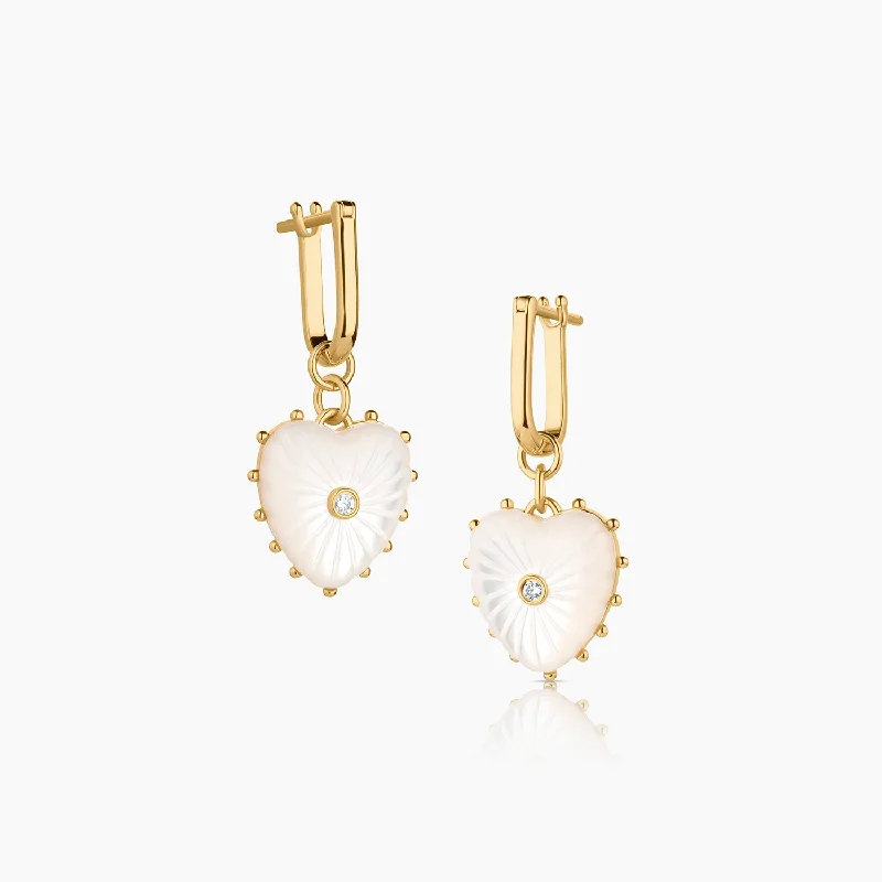 Isabel Mother Of Pearl Earrings