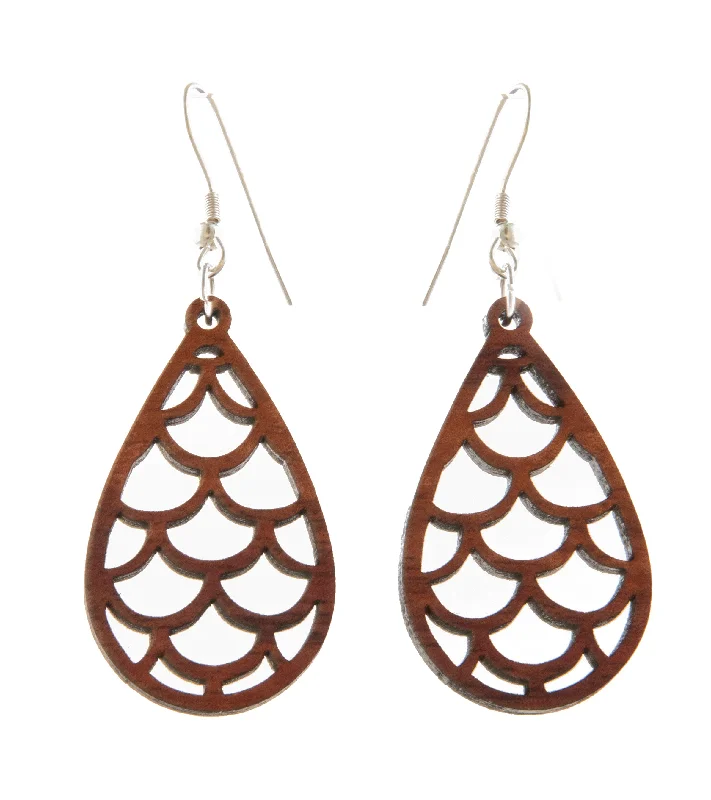 Koa Earrings "Drop Tidepool"