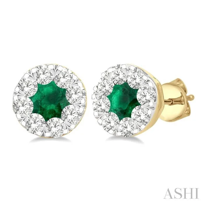 LOVEBRIGHT GEMSTONE & DIAMOND EARRINGS