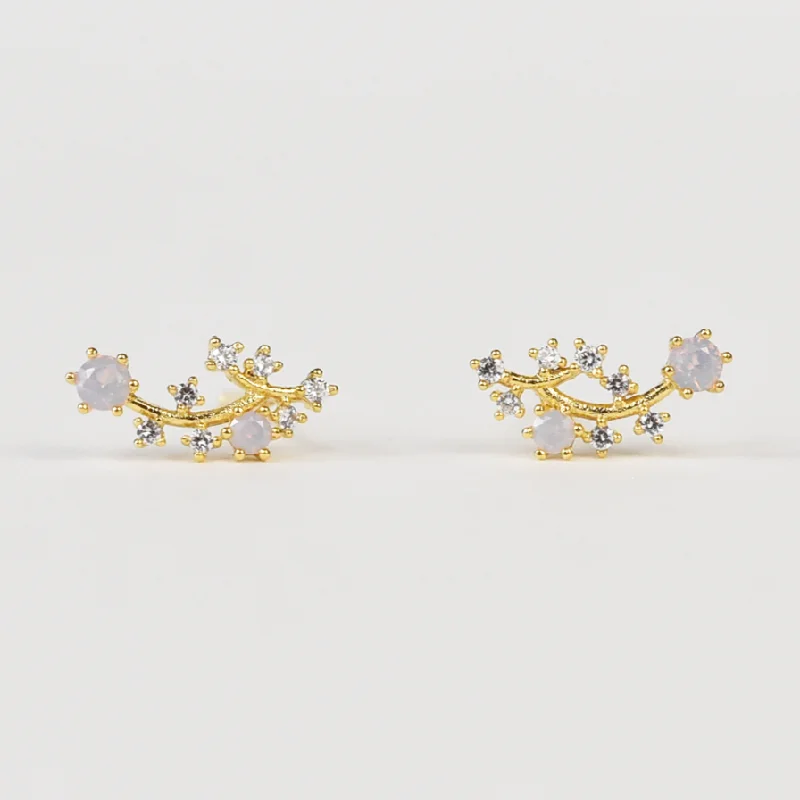 Petite Sakura Studs