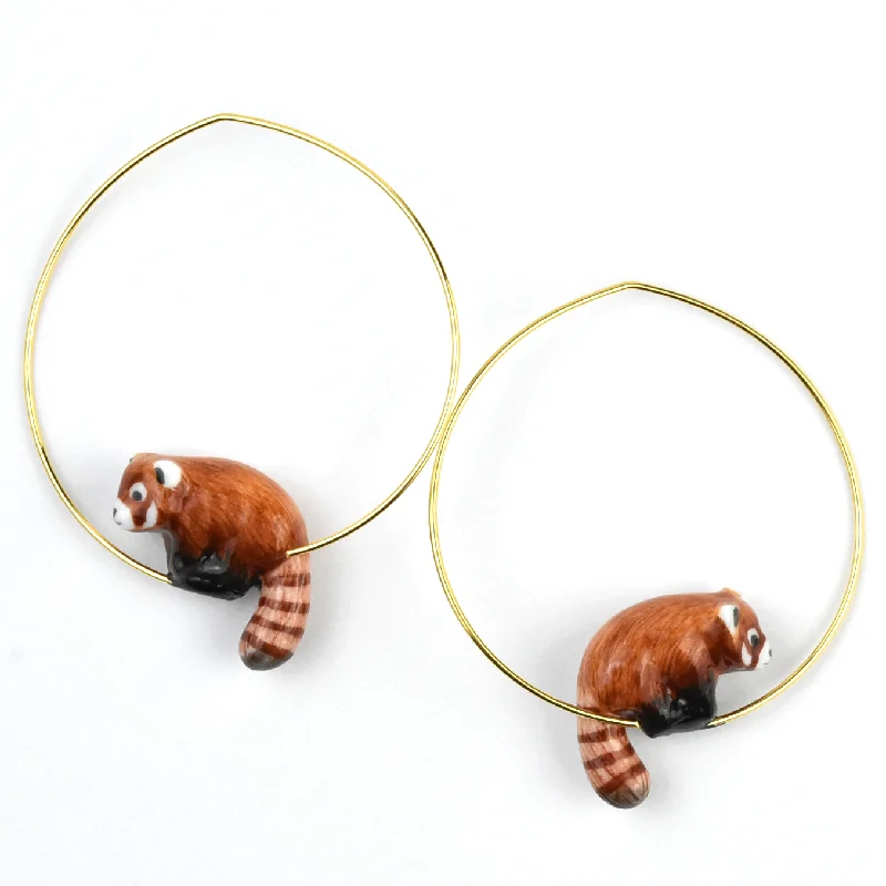 Red Panda Hoops