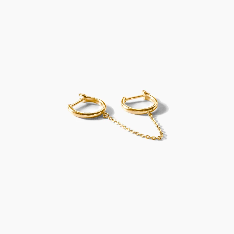 Remi Double Hoop Earrings - Single Side