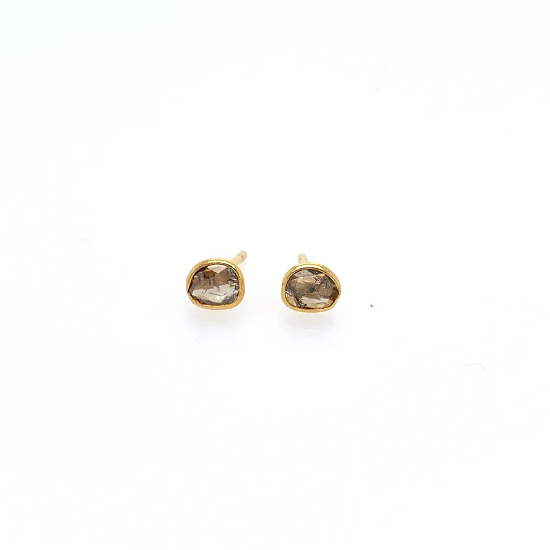 River Song Vermeil Diamond Studs