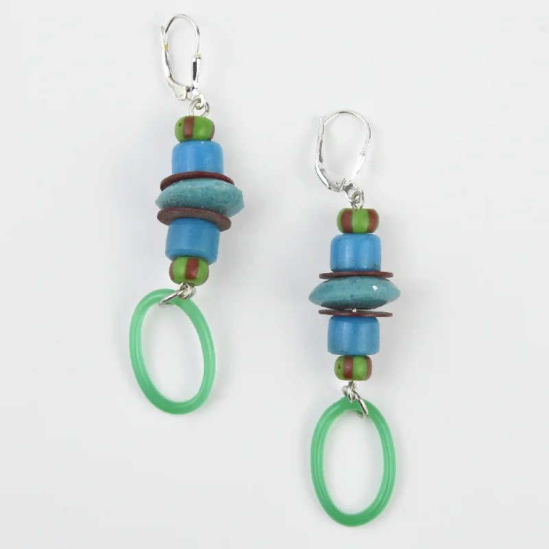 Stacked Bead Earrings