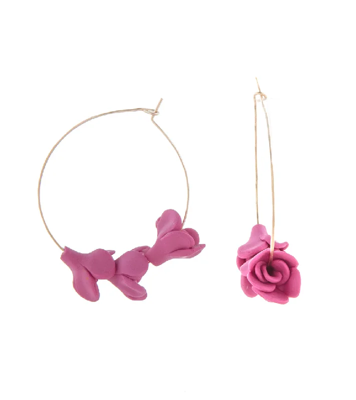 Teardrop Pink Lokelani Earrings