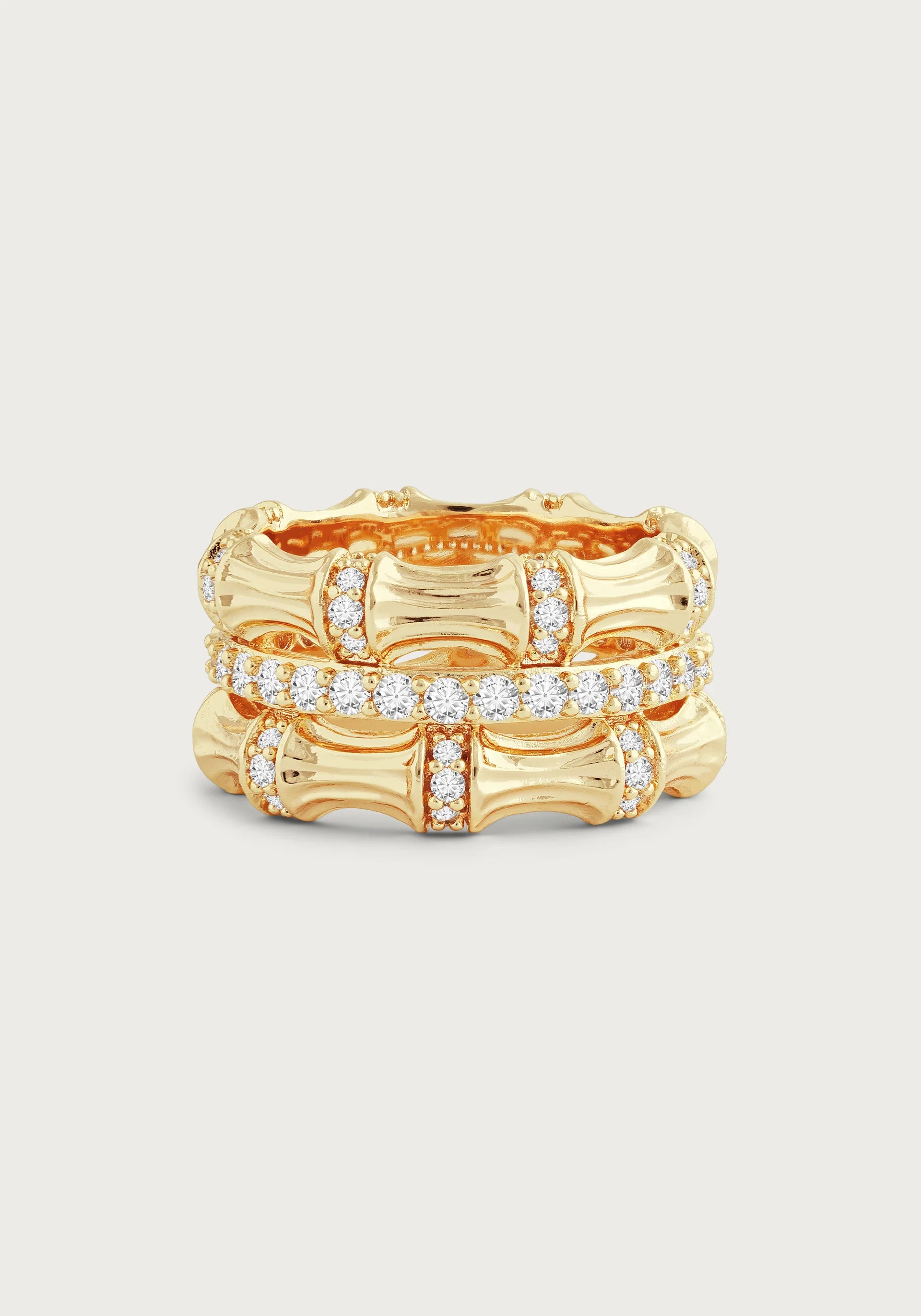 Bamboo Stack Ring