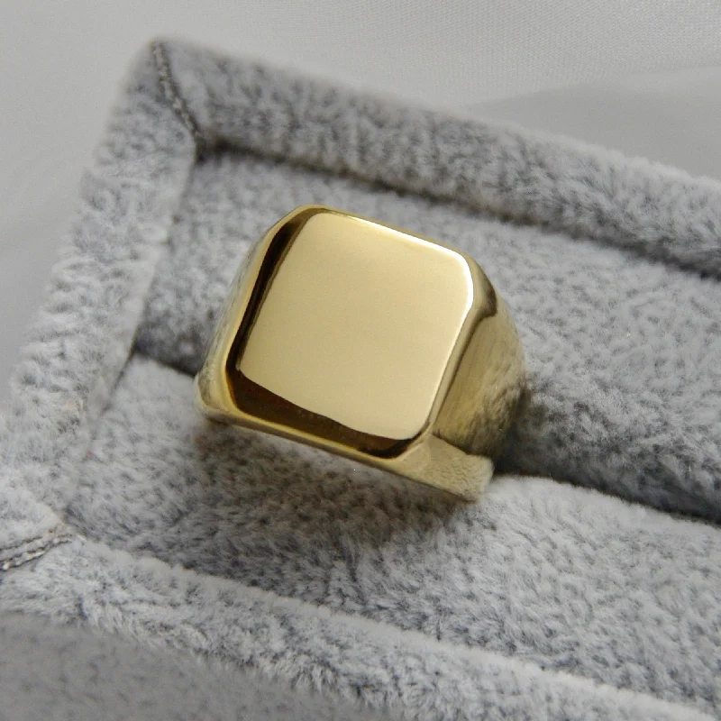 Square Signet Ring