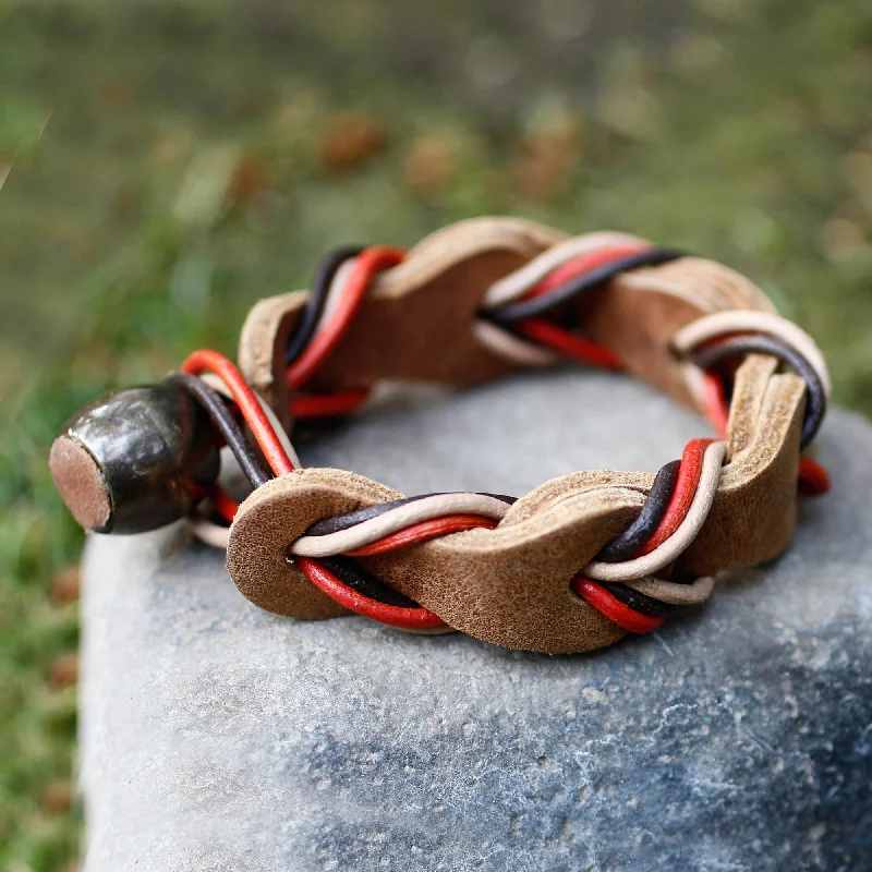 Crazy About You Leather Bracelet