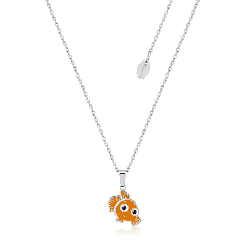 Disney Finding Nemo Stainless Steel Nemo Pendant With 40+7cm Chain