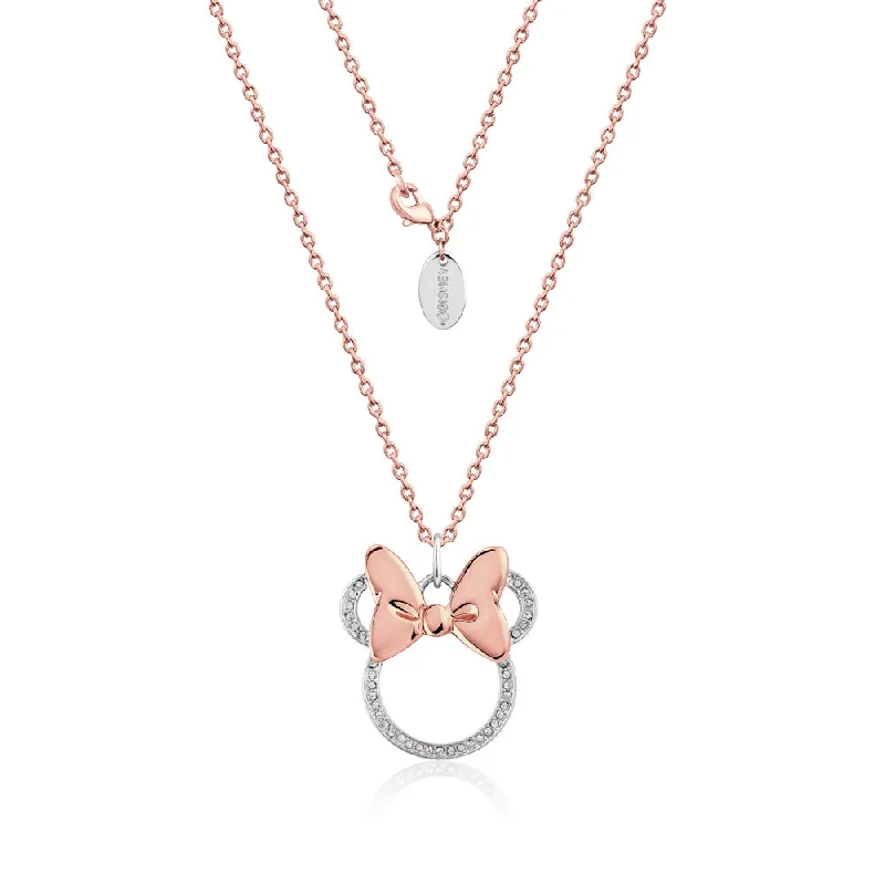 DISNEY Minnie Crystal Pendant on Chain