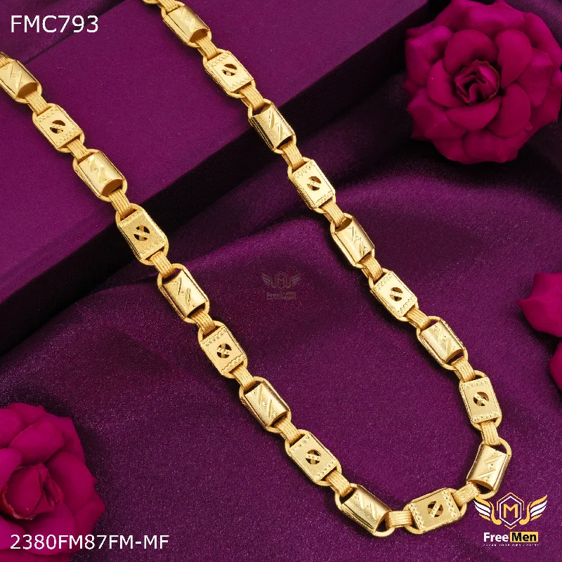 Freemen Round cut Nawabi with Lotus Chain for Man - FMC793