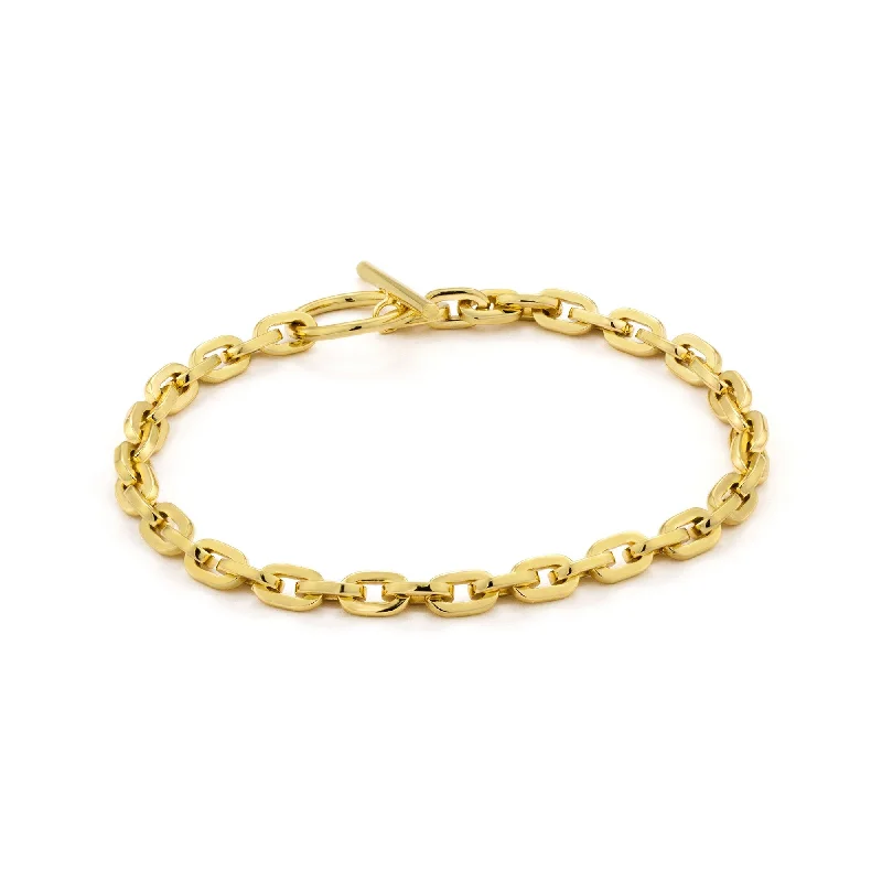 Gold Chain Hook Bracelet