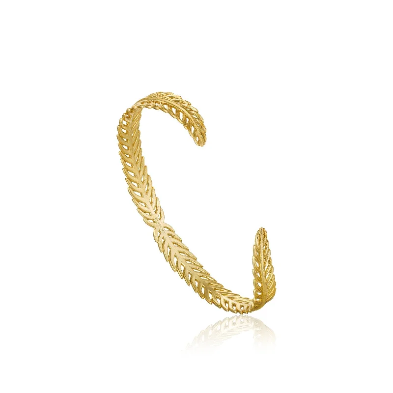 Gold Palm Cuff