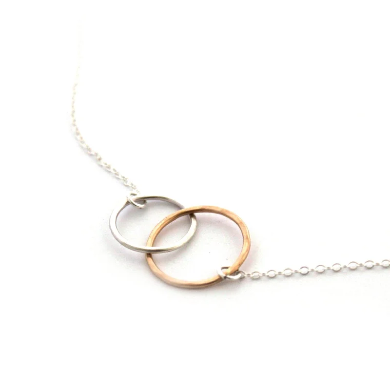 Kissing Circles necklace