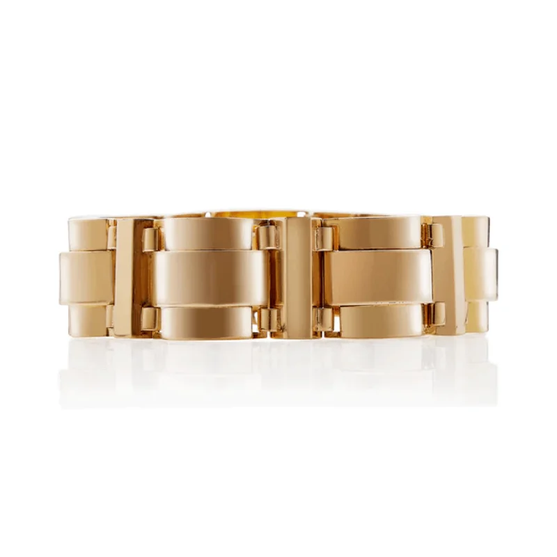 Marcel-François Renard French Retro 18KT Yellow Gold Bracelet