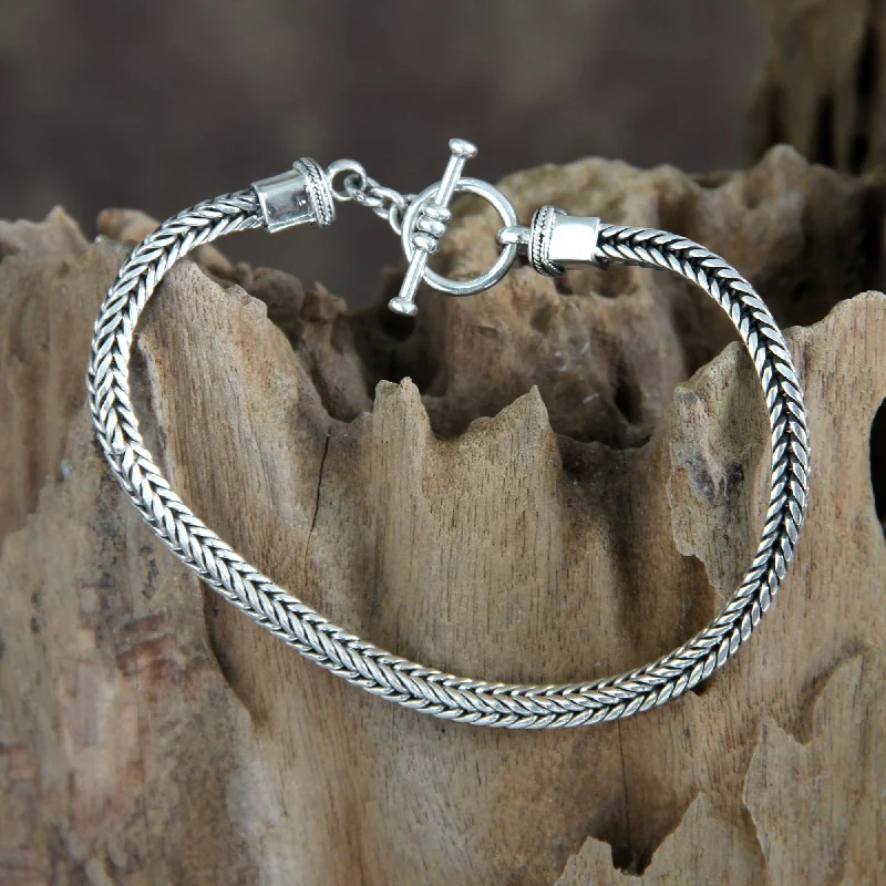 Men's Balinese Braided Bracelet