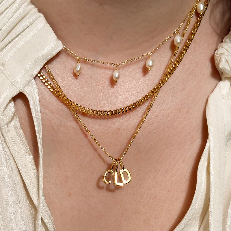 PERSONALIZED HEIRLOOM INITIAL NECKLACE