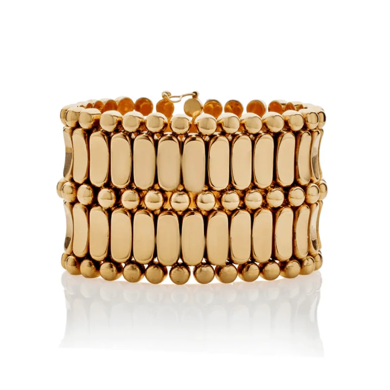 Retro 18KT Yellow Gold Bracelet