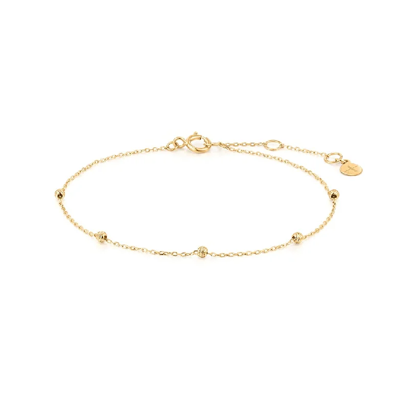 SKYE  |  Diamond Cut Bead Bracelet