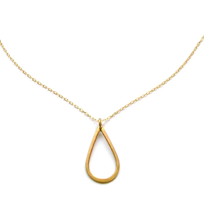 Tiny Teardrop necklace